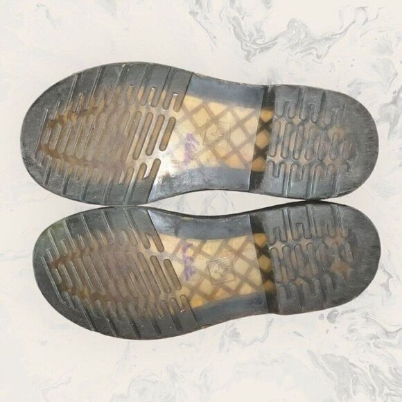 Dr. Martens 1460 Silver Rainbow Glitter Pride Zip / Lace Up Combat Boots Size 5 - Picture 7 of 9